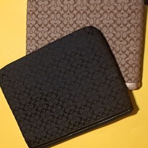 Tan or black New coach tablet bag